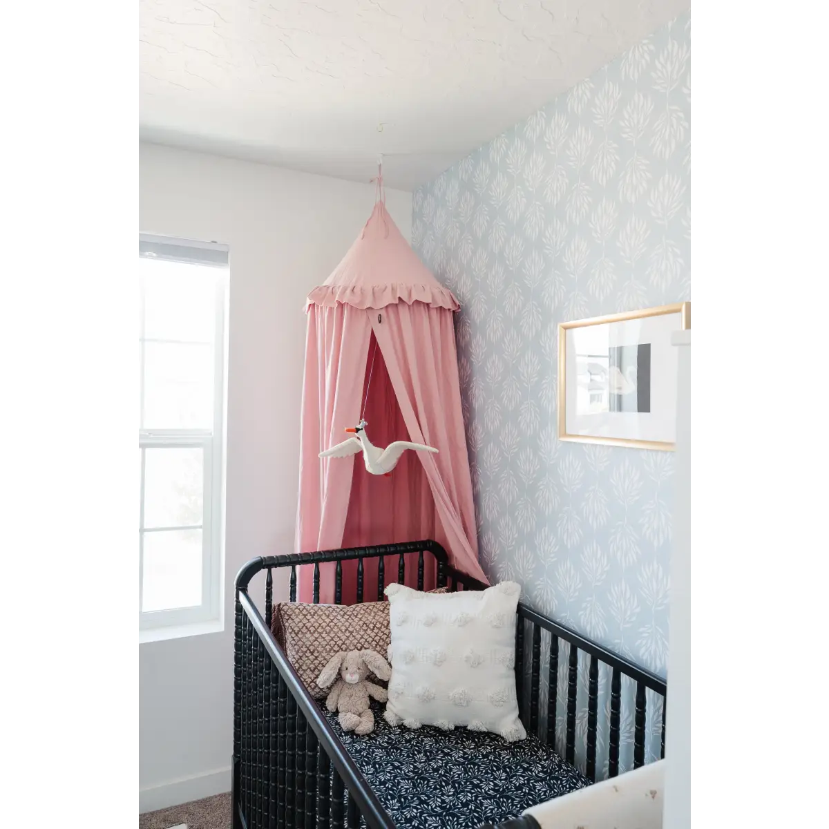 Amorette Wallpaper - Palm Branches - by Melissa Johnson Design - Loomwell Home Goods