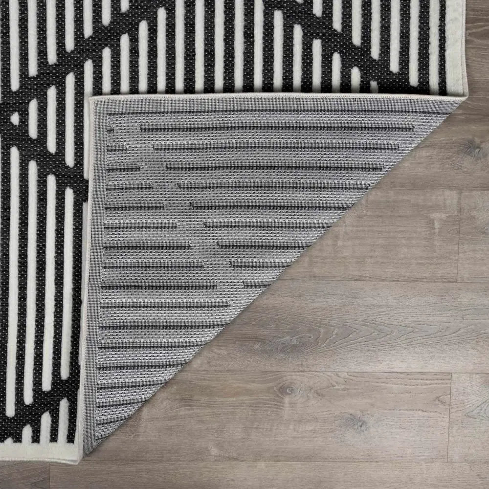 Anah Black Outdoor Rug - Boutique Rugs