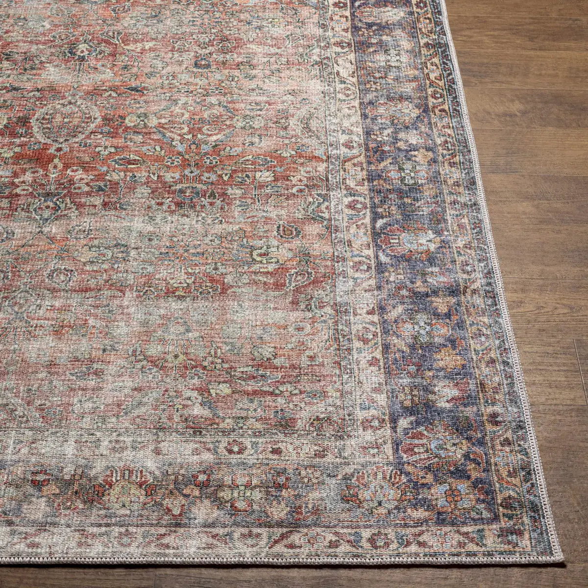 Anahawan Persian Style Washable Area Rug - Boutique Rugs