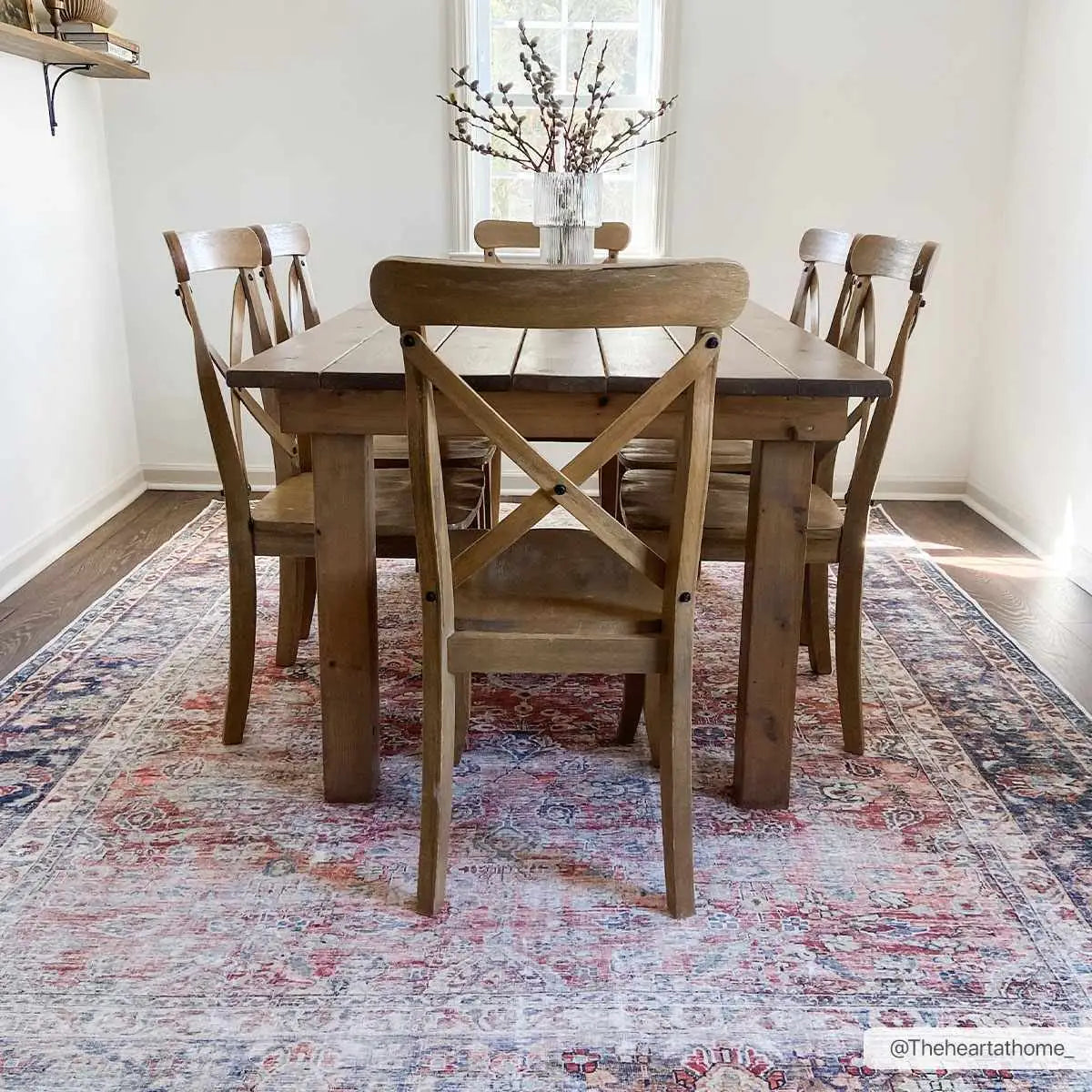 Anahawan Persian Style Washable Area Rug - Boutique Rugs