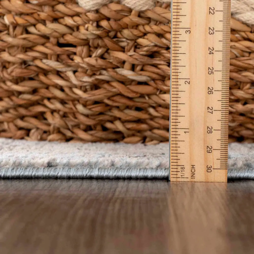 Anana Silver Blue & Beige Area Rug - Clearance - Boutique Rugs