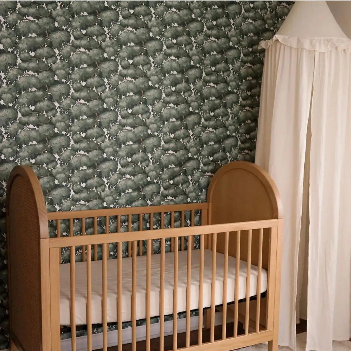 Anders Wallpaper - Trees - by Bear Bell - Loomwell Home Goods