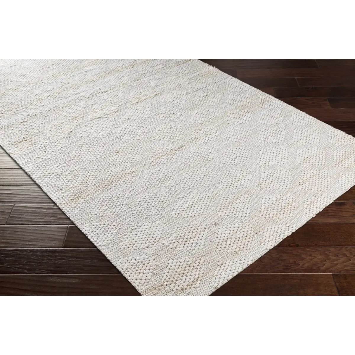 Angaston Beige Hand-Woven Jute Rug - Boutique Rugs