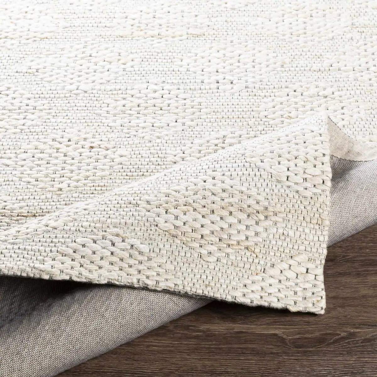 Angaston Beige Hand-Woven Jute Rug - Boutique Rugs