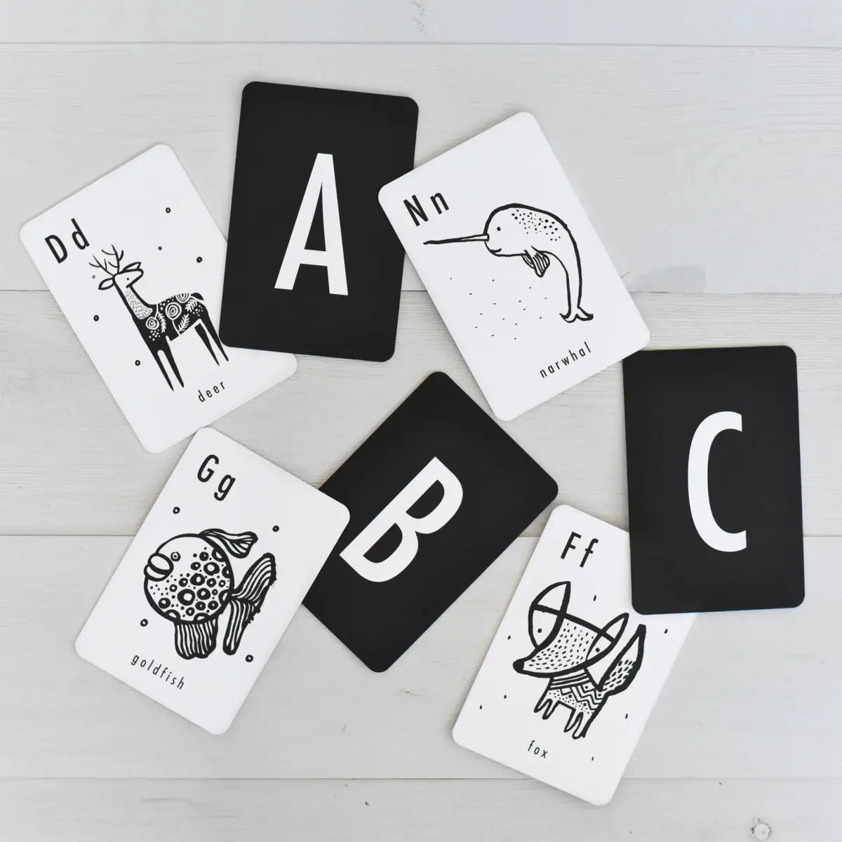 Animal Alphabet Cards - Wee Gallery