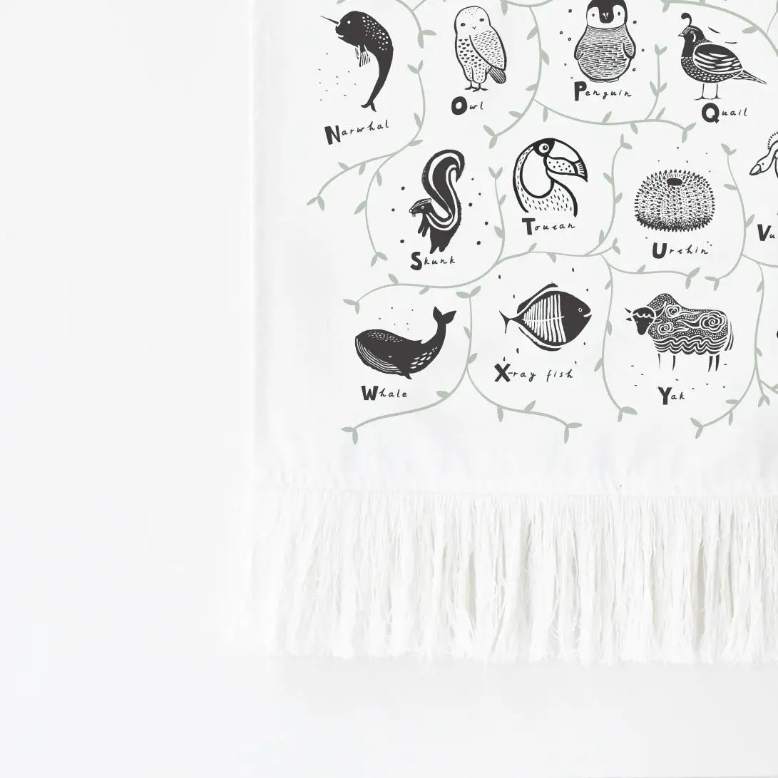 Animal Alphabet Tapestry - Wee Gallery