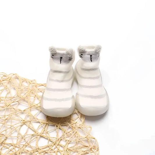 Animal Long Shoe Socks - Hamster - 0-6 Months - Grookz Shoes