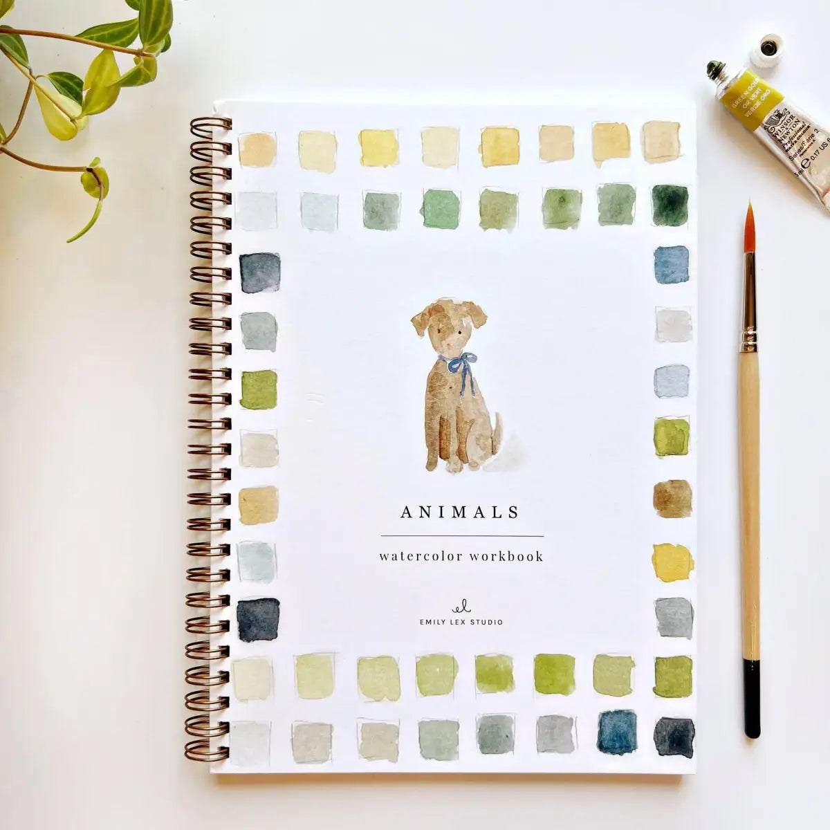 Watercolor Workbook - Animals - Emily Lex - emily lex studio