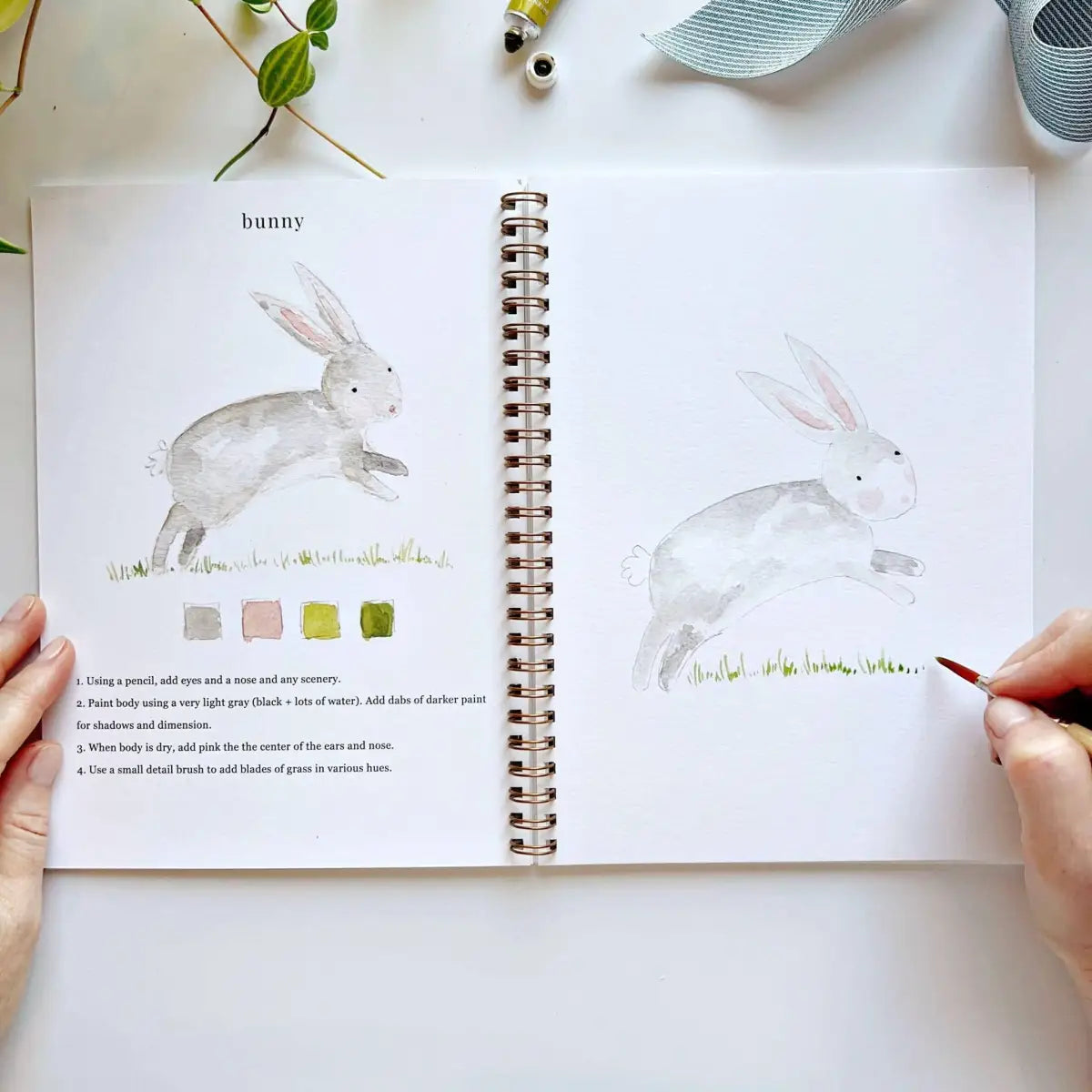 Watercolor Workbook - Animals - Emily Lex - emily lex studio