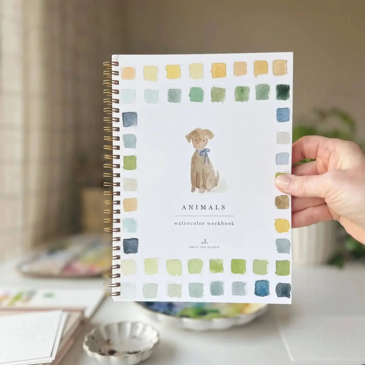Watercolor Workbook - Animals - Emily Lex - emily lex studio