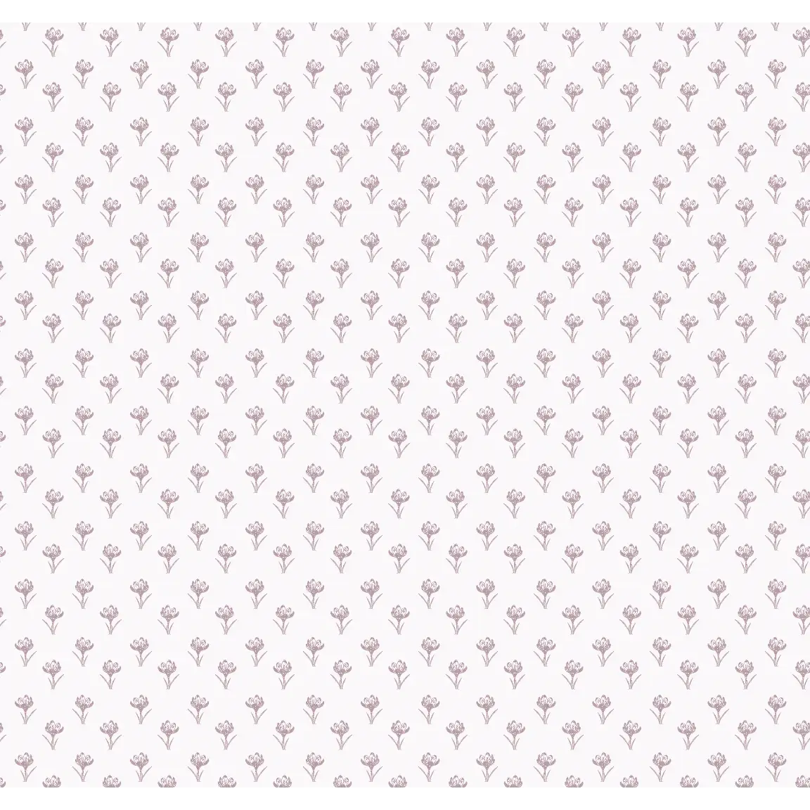 Anita Wallpaper - Tiny Flower Dots - by Studio Stephie - Sample 1 foot by 1 foot / Pink - Loomwell Home Goods