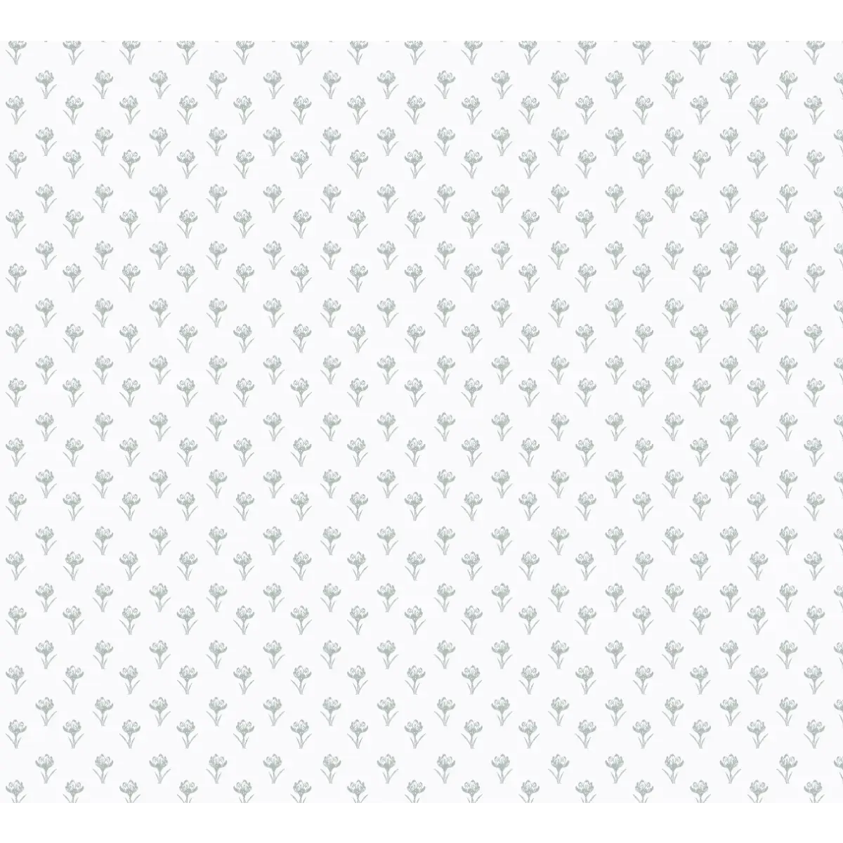 Anita Wallpaper - Tiny Flower Dots - by Studio Stephie - Sample 1 foot by 1 foot / Sage - Loomwell Home Goods