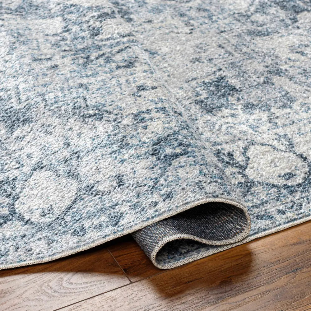 Ankti Aqua Washable Area Rug - Boutique Rugs