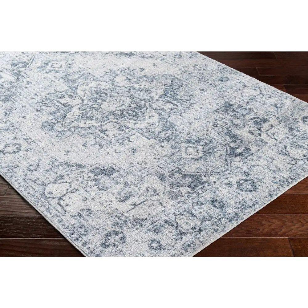 Ankti Aqua Washable Area Rug - Boutique Rugs