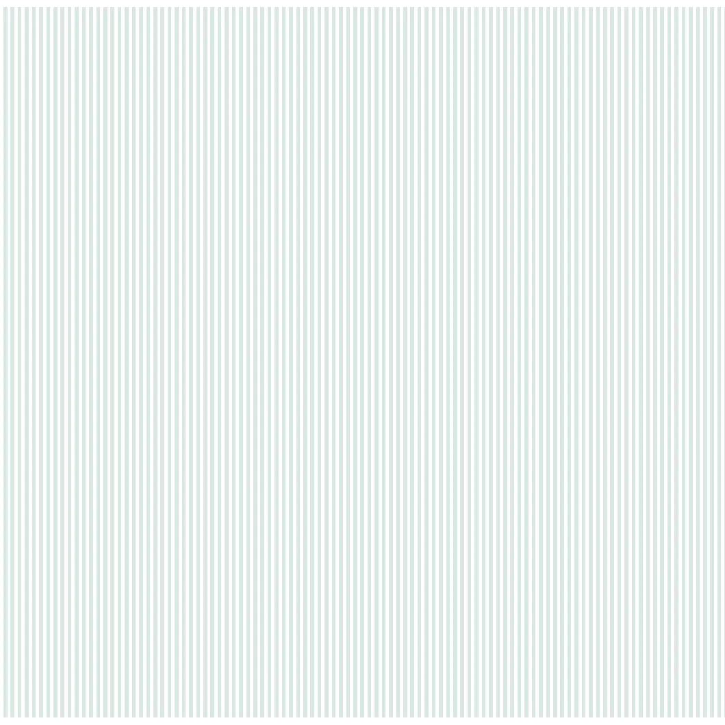 Ansel Wallpaper - Pastel Mini Stripe - by Studio Stephie - Sample 1 foot by 1 foot / Mint - Loomwell Home Goods