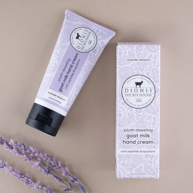 Anti-Aging Goat Milk Hand Cream - Lavender Blossom - Dionis Goat Milk Skincare