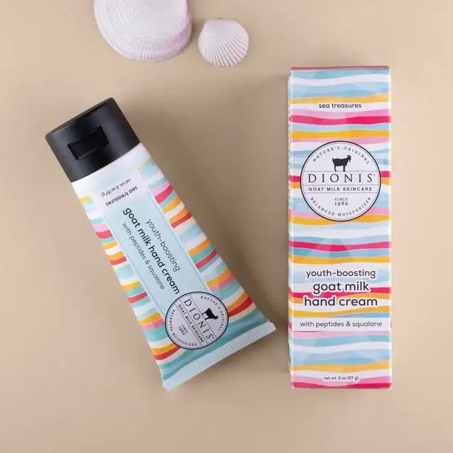 Anti-Aging Goat Milk Hand Cream - Sea Treasures - Dionis Goat Milk Skincare
