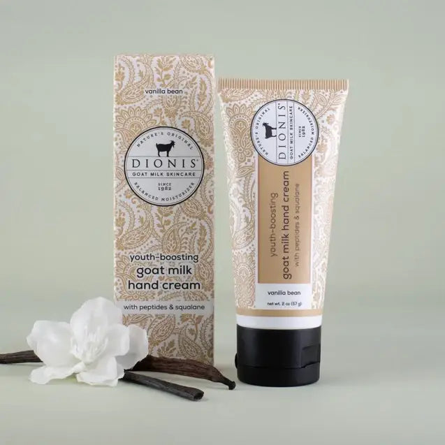 Anti-Aging Goat Milk Hand Cream - Vanilla Bean - Dionis Goat Milk Skincare