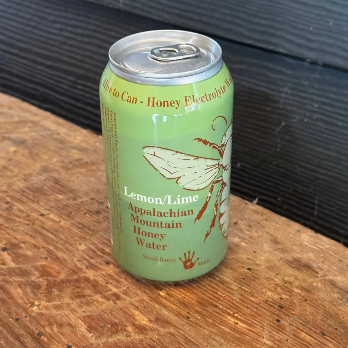 Flavored Sparkling Water with Honey - Lemon Lime - with Electrolytes - Wehrloom Honey