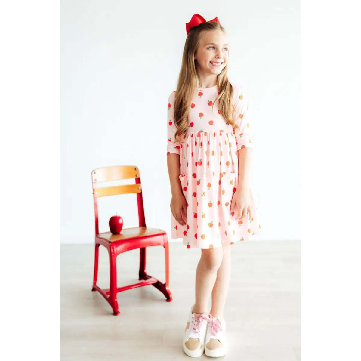An Apple a Day Twirl Dress - Back to School - Mila & Rose ®