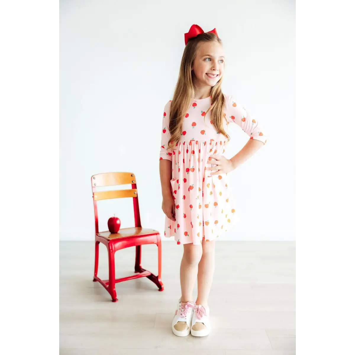 An Apple a Day Twirl Dress - Back to School - Mila & Rose ®