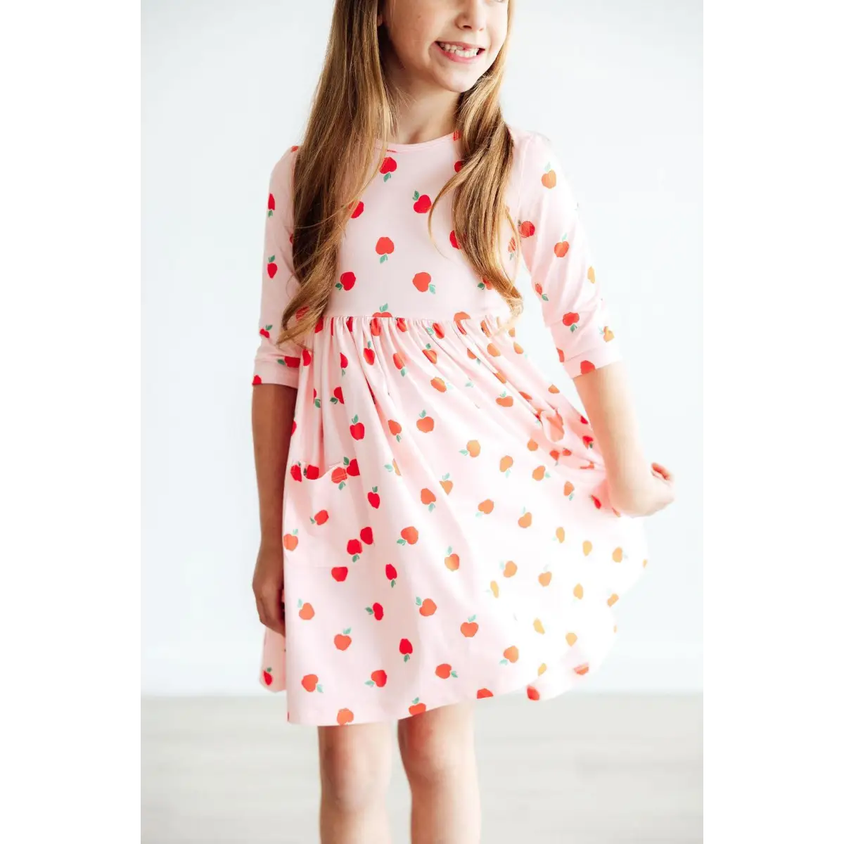 An Apple a Day Twirl Dress - Back to School - Mila & Rose ®