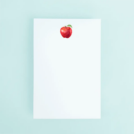 Apple Notepad - Watercolor - Taylor Paladino