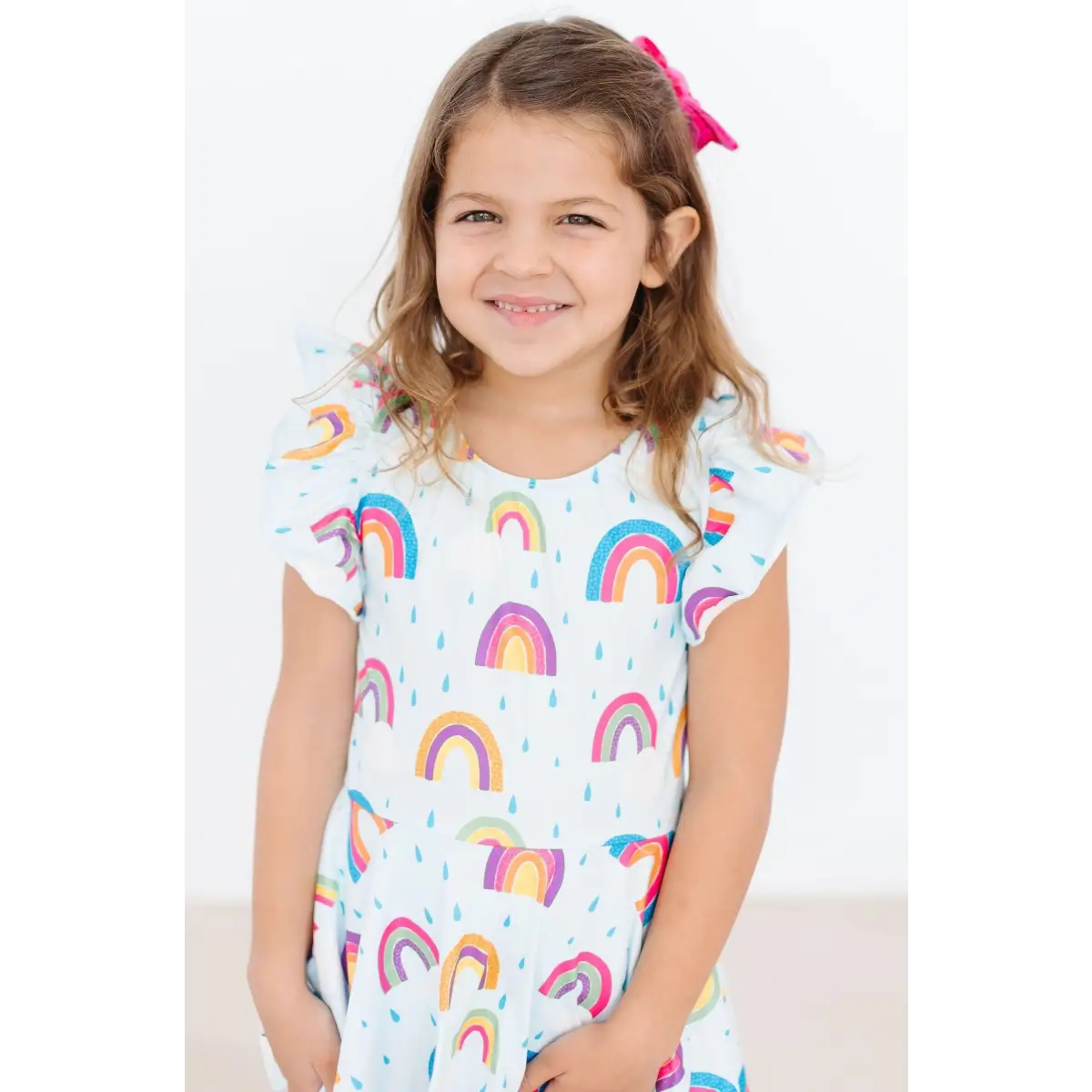 Twirl Leotard with Skirt - April Showers - Rainbow - Mila & Rose ®