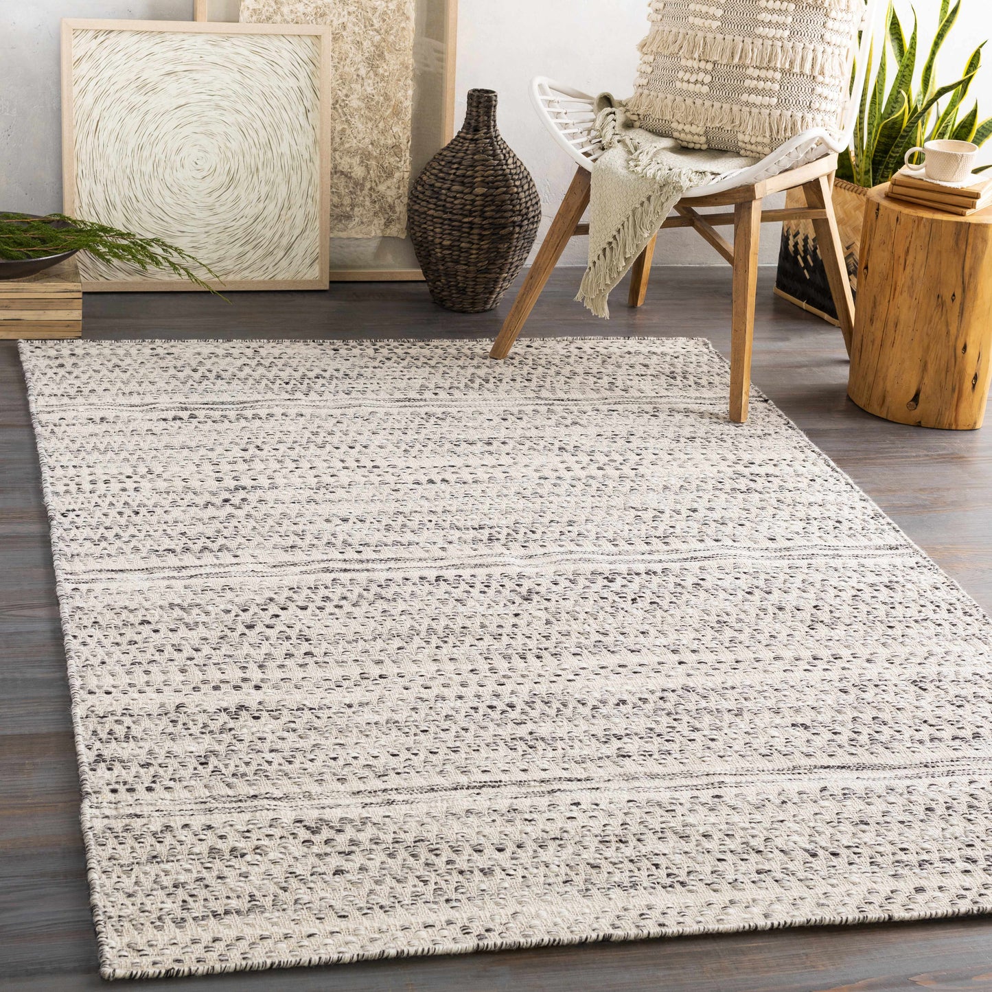 Arabi Wool Area Rug