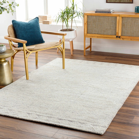 Natural Wool Area Rug - Boutique Rugs