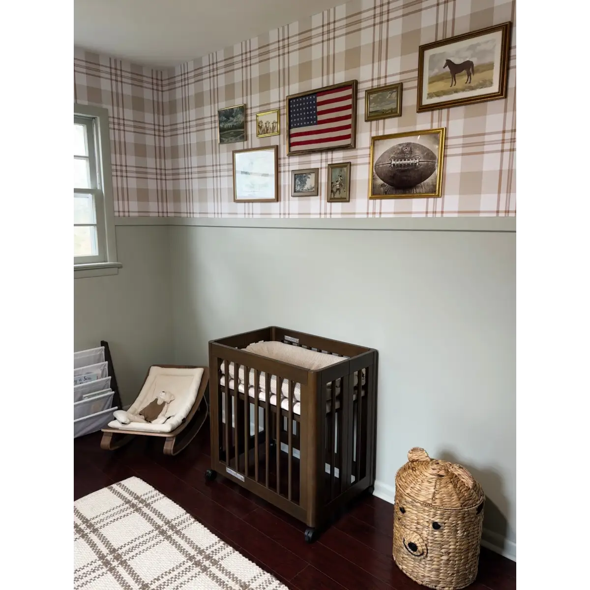 Archer Plaid Wallpaper - Subtle Plaid - Loomwell Home Goods