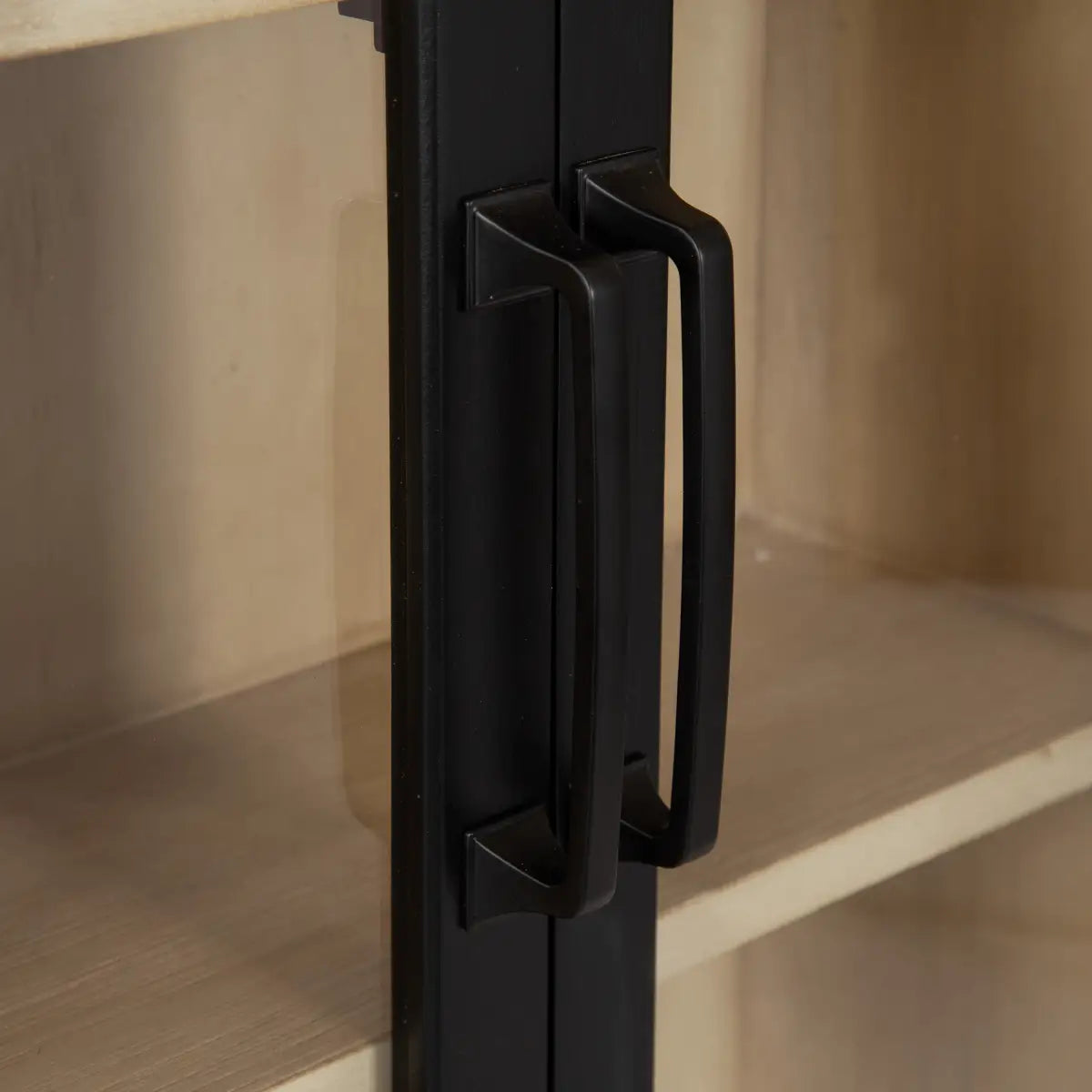 Arcott Arch Wall Cabinet with Shelves - kateandlaurel
