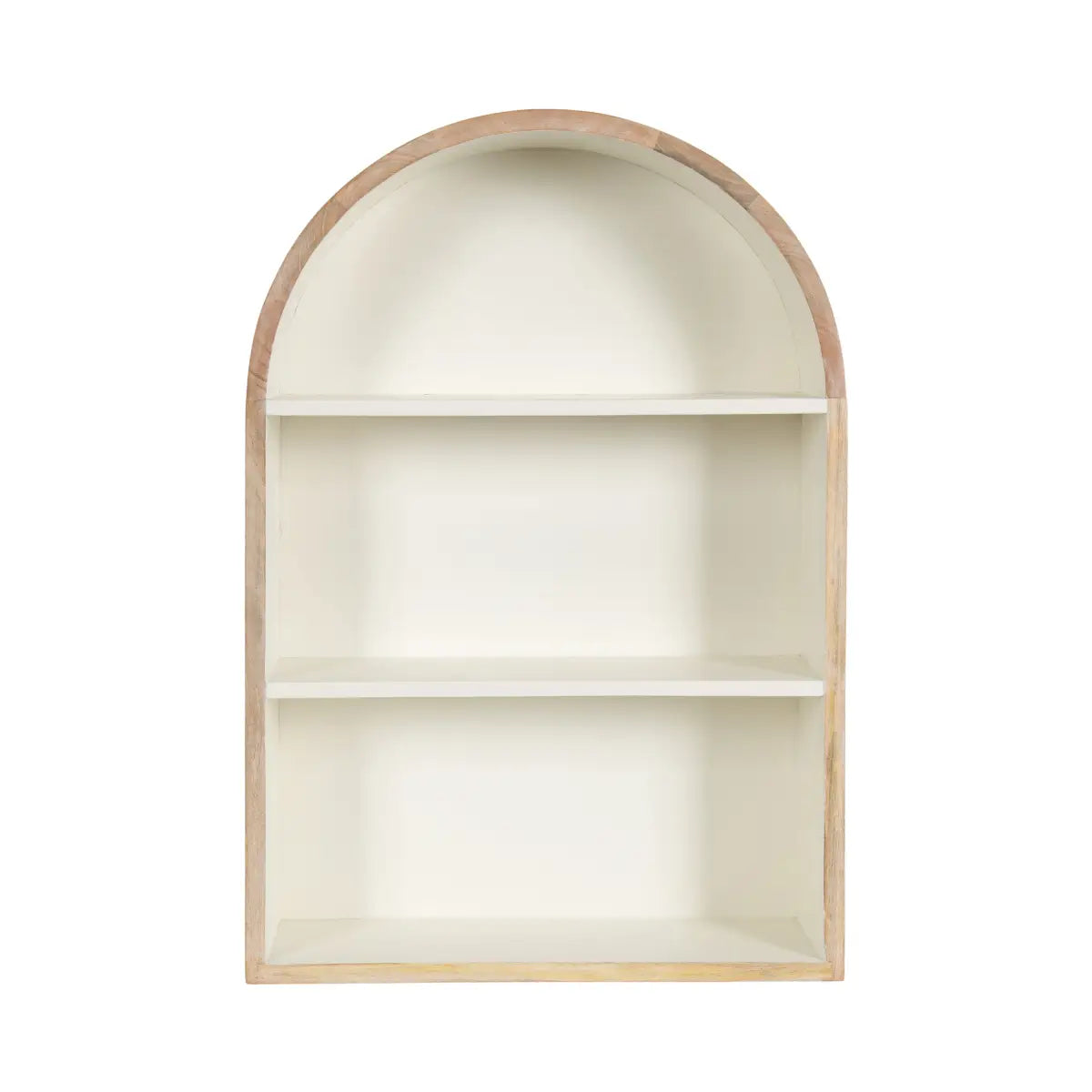 Arcott Arch Wall Shelf - Wood 4 Shelves - kateandlaurel