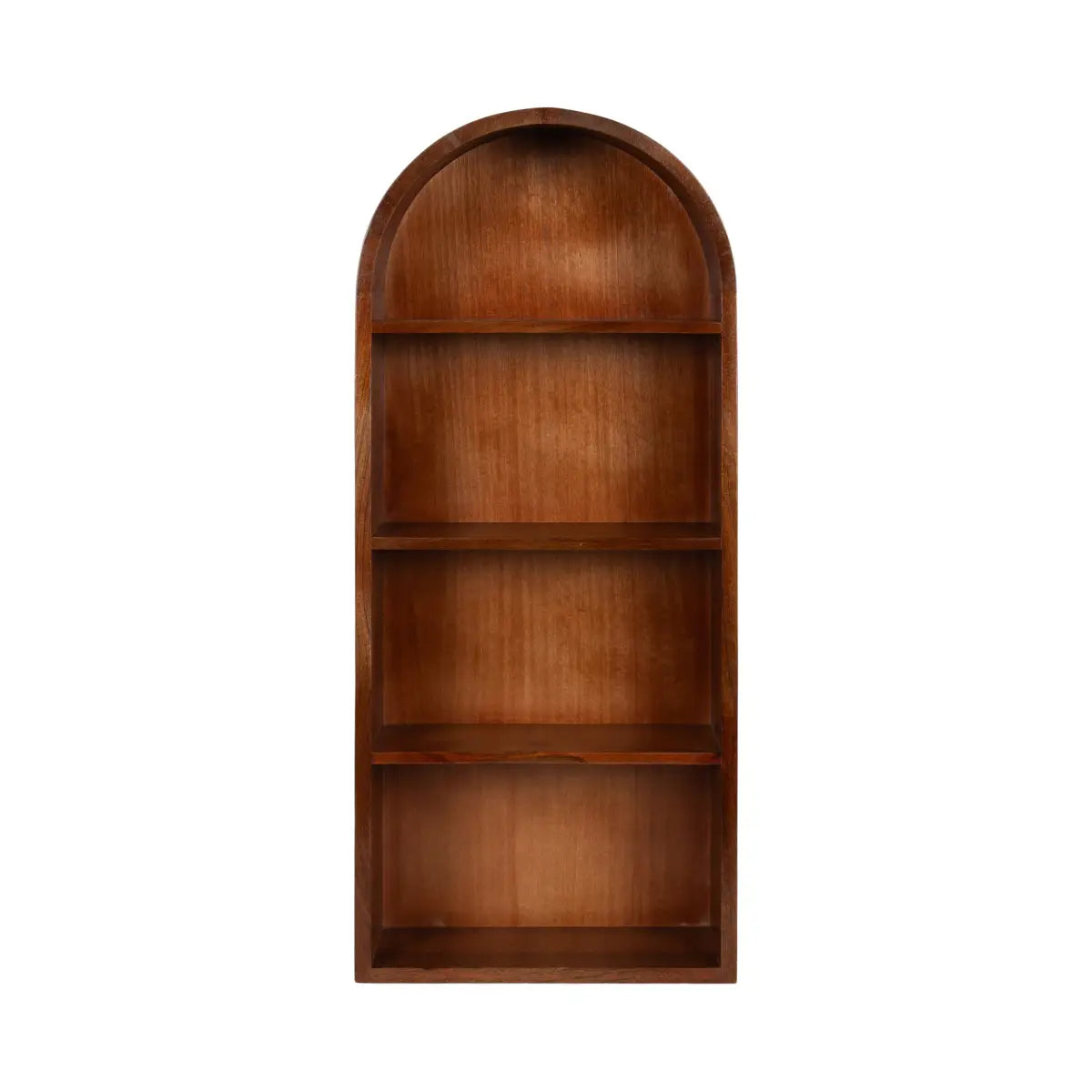 Arcott Arch Wall Shelf - Wood 4 Shelves - kateandlaurel