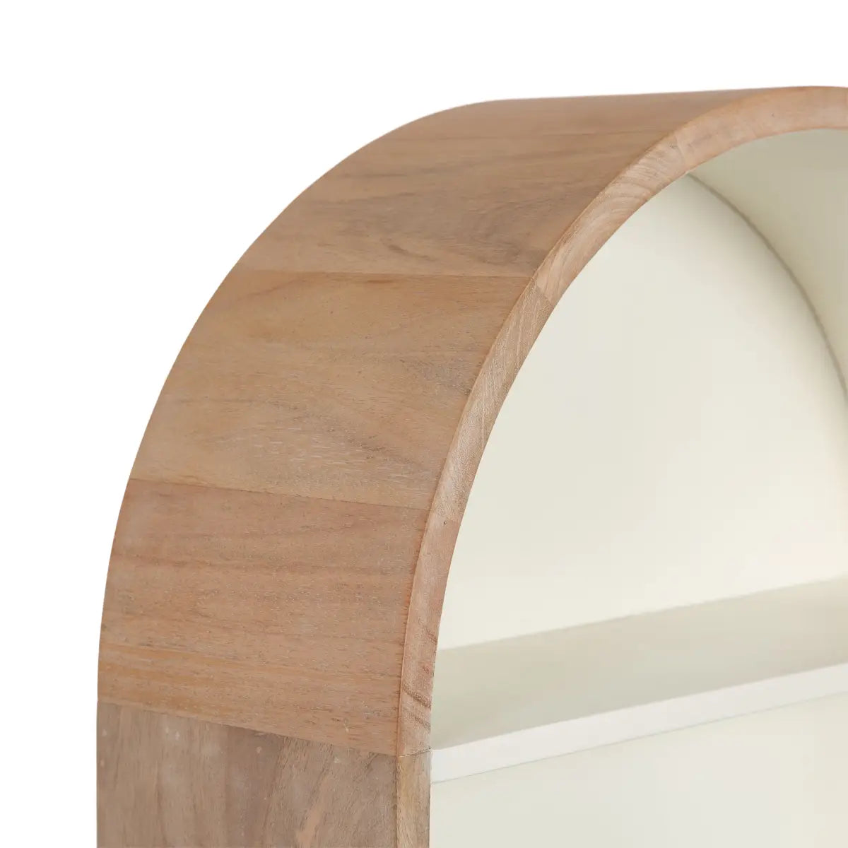 Arcott Arch Wall Shelf - Wood 4 Shelves - kateandlaurel