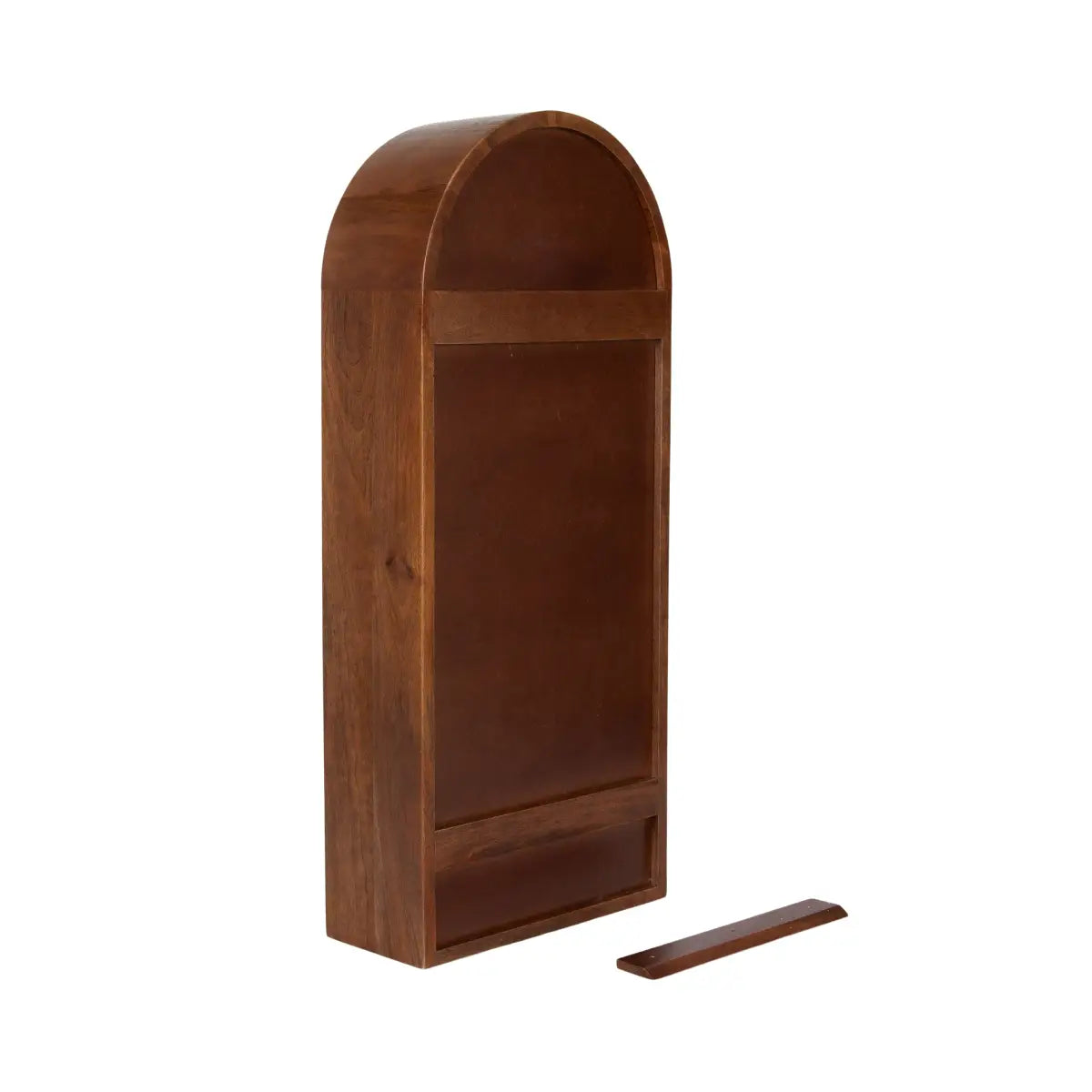 Arcott Arch Wall Shelf - Wood 4 Shelves - kateandlaurel