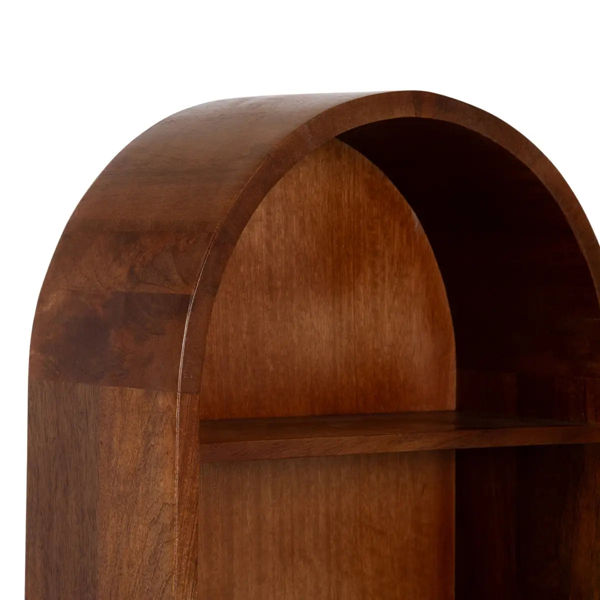Arcott Arch Wall Shelf - Wood 4 Shelves - kateandlaurel