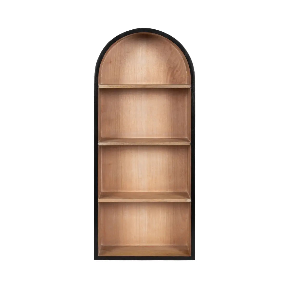 Arcott Arch Wall Shelf - Wood 4 Shelves - kateandlaurel