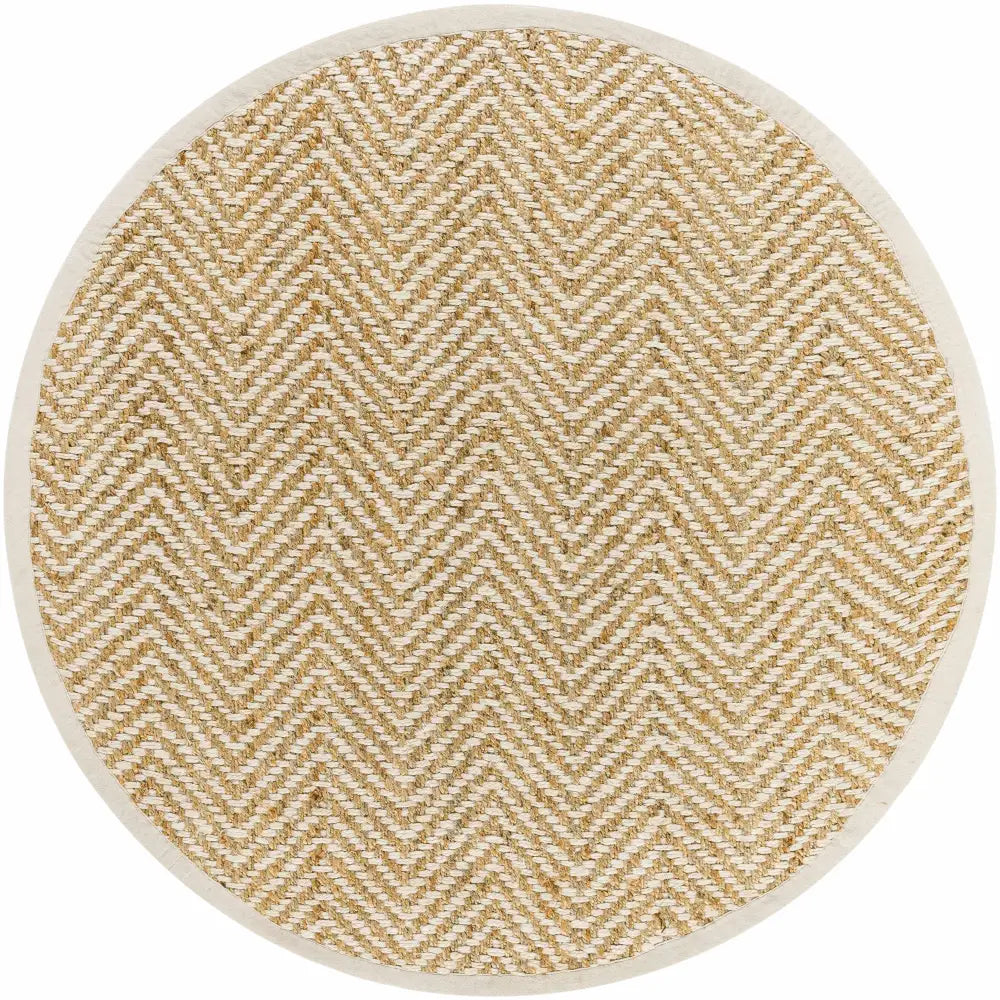 Aren Jute Area Rug - 6’ Round - Boutique Rugs