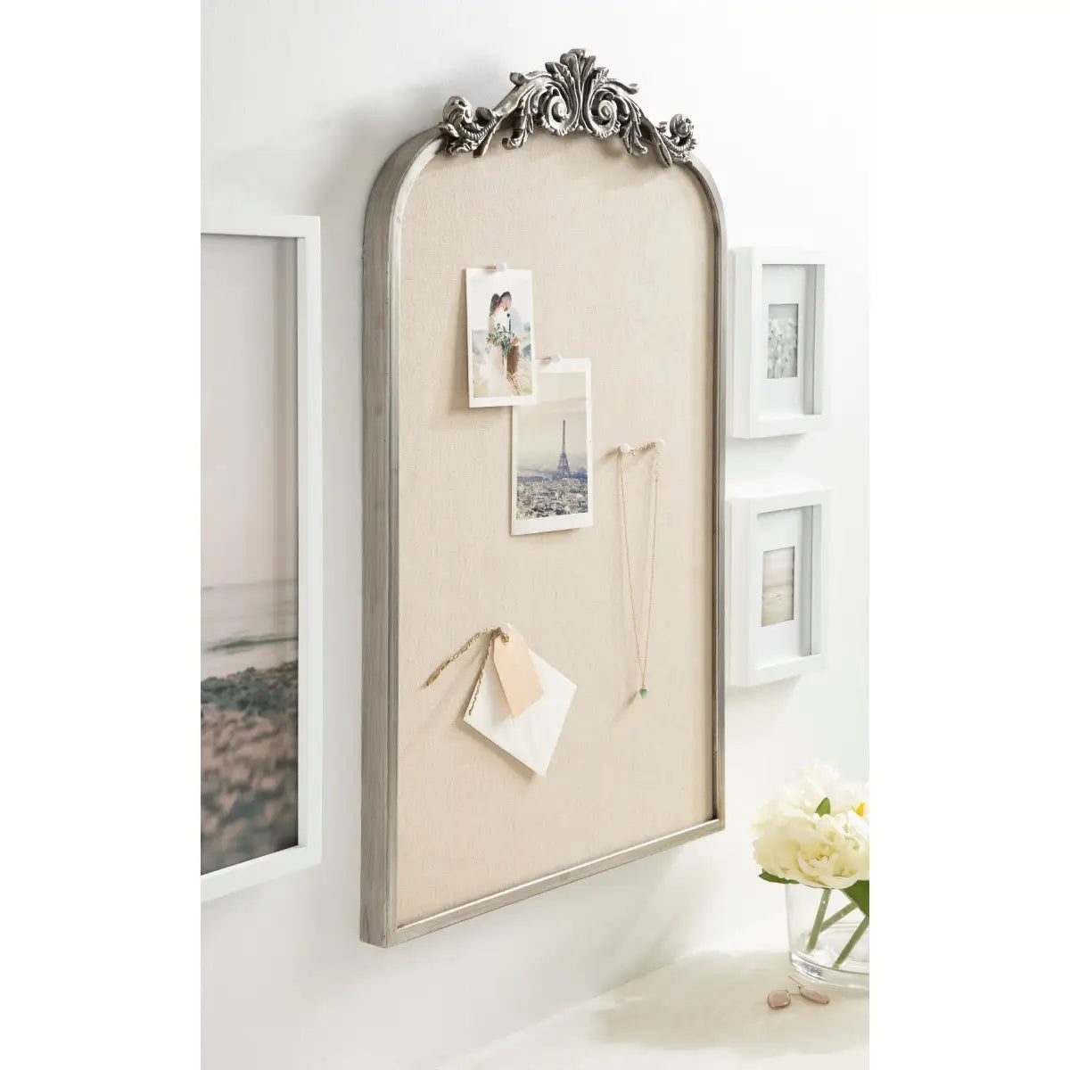 Arendahl Arch Framed Pinboard or Bulletin Board - kateandlaurel