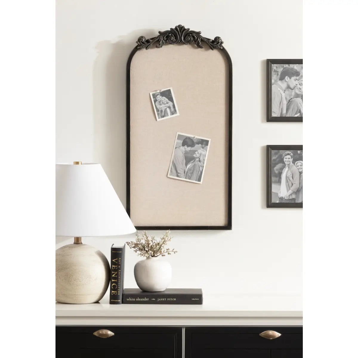 Arendahl Arch Framed Pinboard or Bulletin Board - kateandlaurel