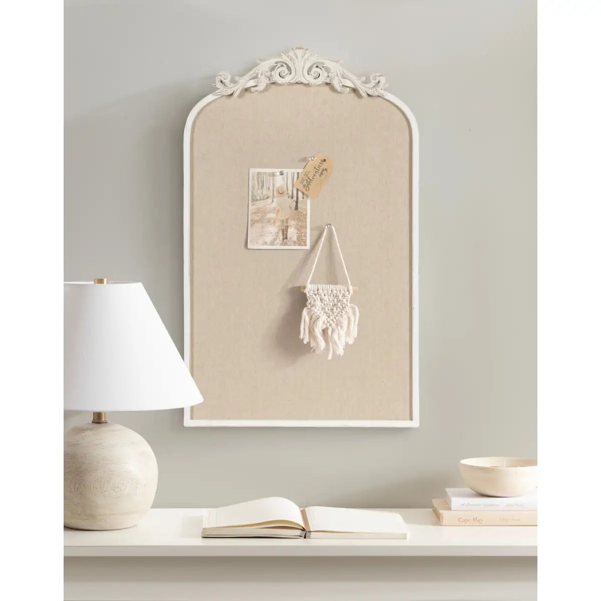 Arendahl Arch Framed Pinboard or Bulletin Board - kateandlaurel