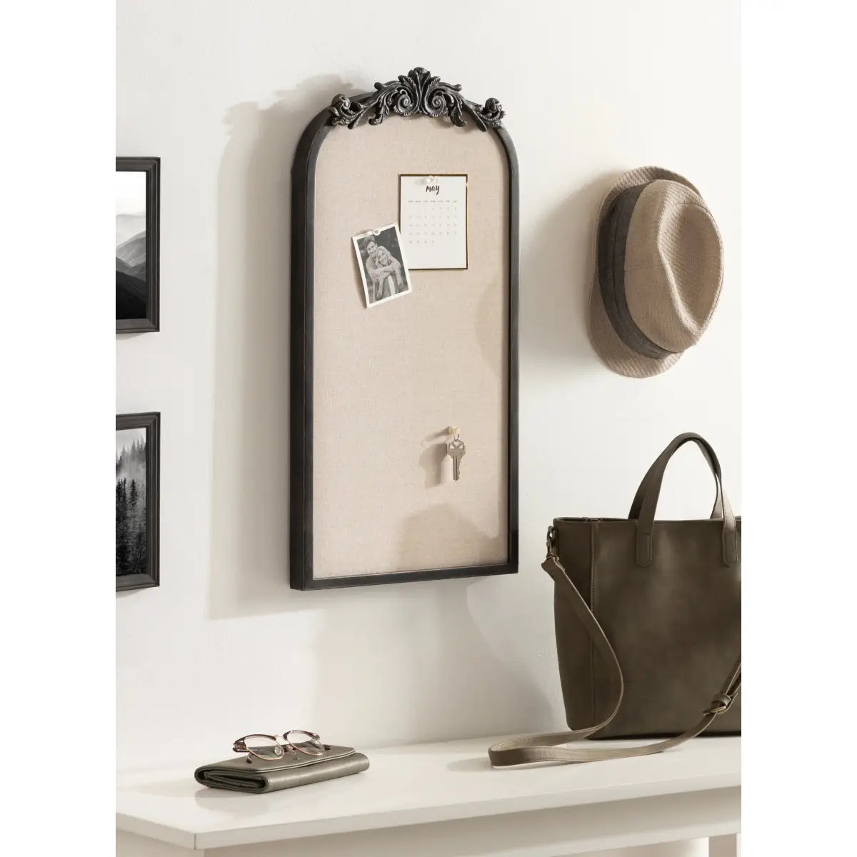 Arendahl Arch Framed Pinboard or Bulletin Board - kateandlaurel
