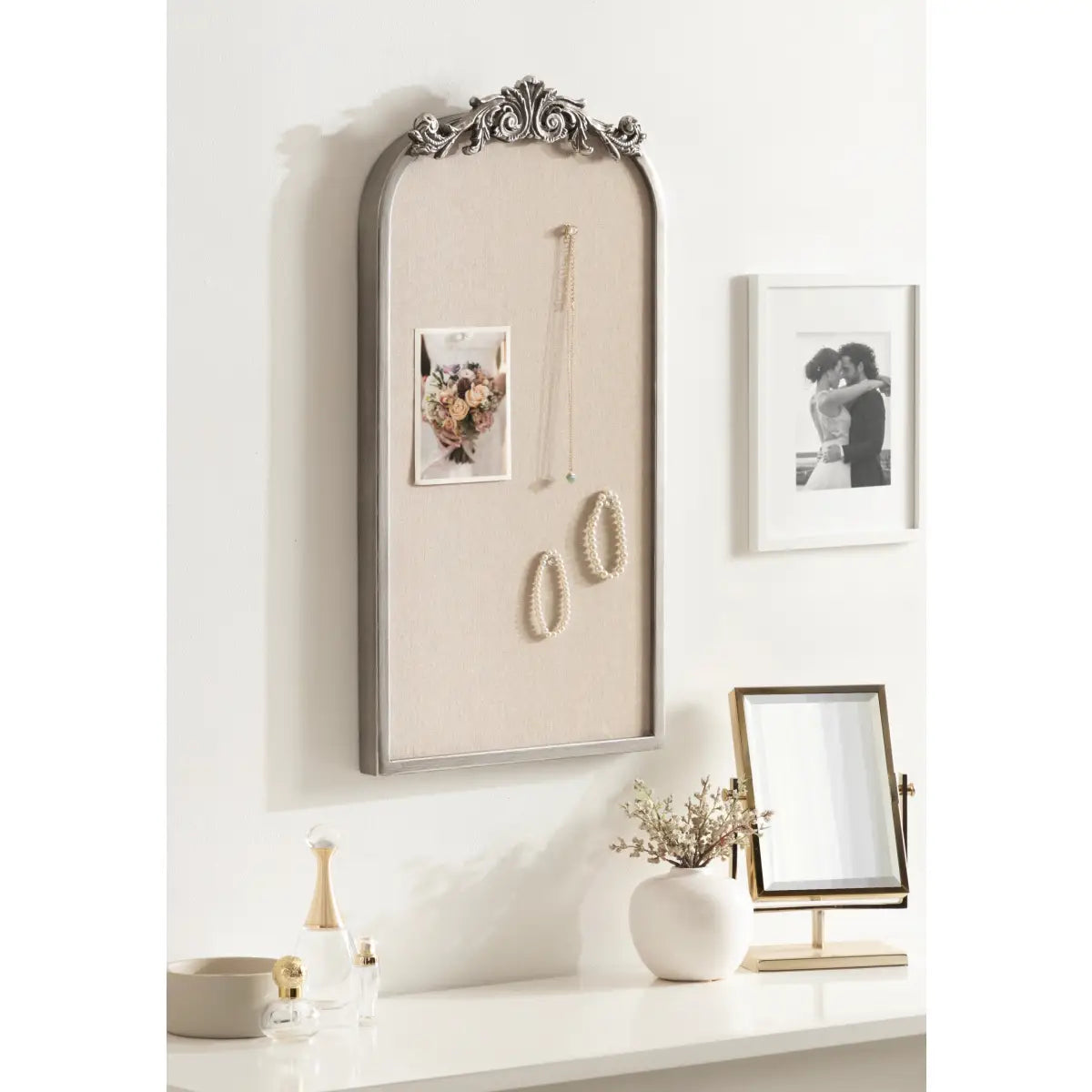 Arendahl Arch Framed Pinboard or Bulletin Board - kateandlaurel