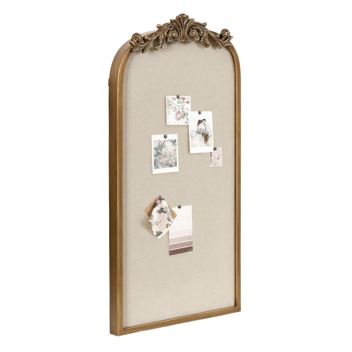 Arendahl Arch Framed Pinboard or Bulletin Board - Gold / 13x25 - kateandlaurel