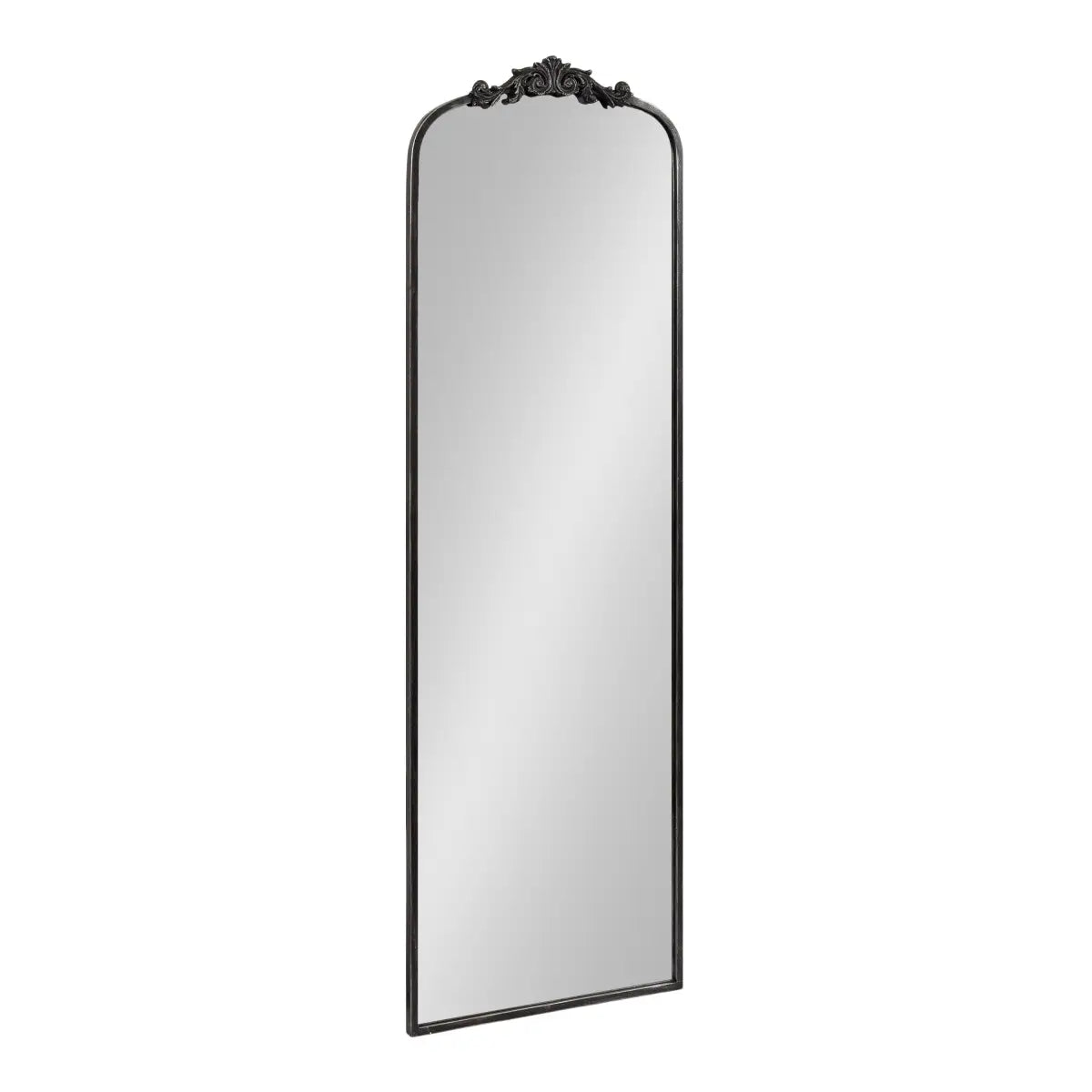 Arendahl Elegant Arch Mirror - Black / 18x58 - kateandlaurel