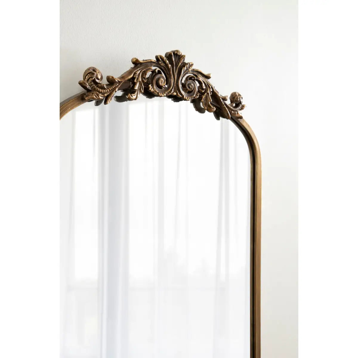 Arendahl Elegant Arch Mirror with Shelf - kateandlaurel