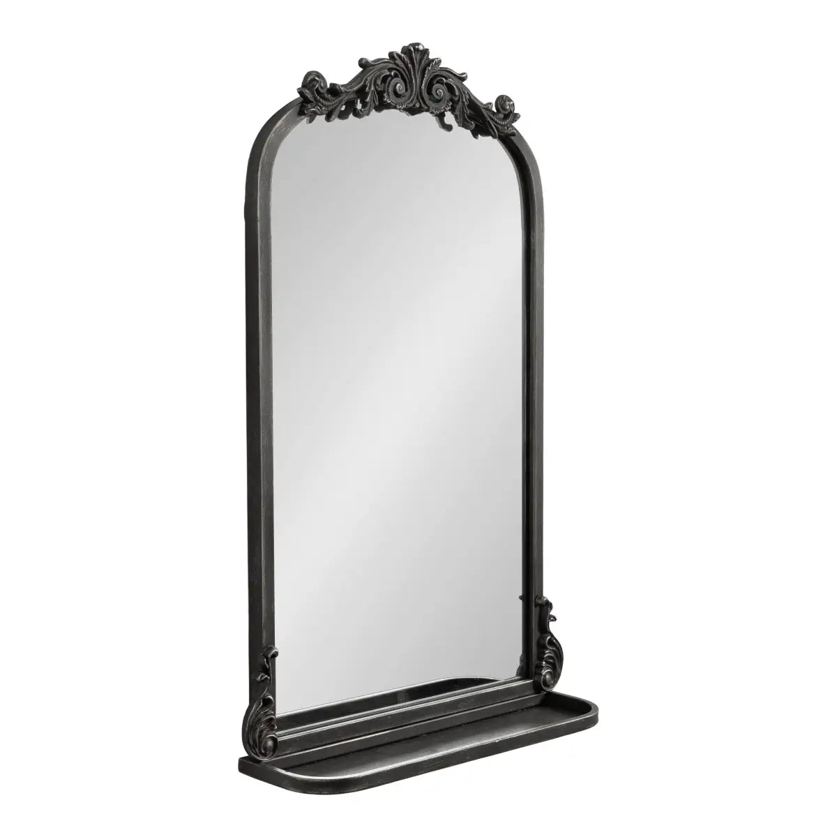 Arendahl Elegant Arch Mirror with Shelf - kateandlaurel