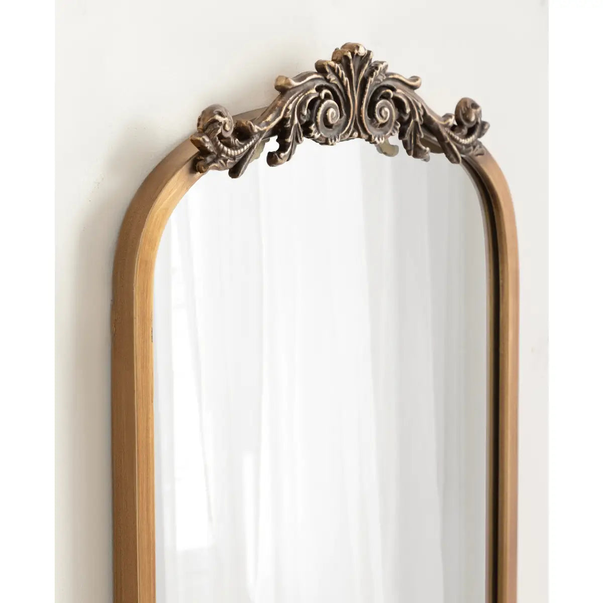 Arendahl Elegant Arch Mirror with Shelf - kateandlaurel