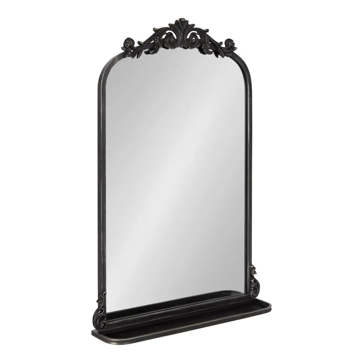 Arendahl Elegant Arch Mirror with Shelf - kateandlaurel